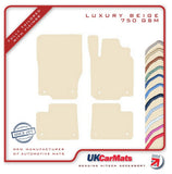 Mercedes M Class (W166) 2012-2015 Beige Luxury Velour Tailored Car Mats HITECH