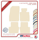 Mazda CX-3 2015 onwards Beige Luxury Velour Tailored Car Mats HITECH