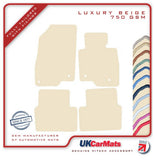 Mazda 3 2013-2018 Beige Luxury Velour Tailored Car Mats HITECH