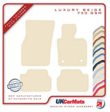 Mini Mk3 Hatchback 5dr F55 2014-2024 Beige Luxury Velour Tailored Car Mats HITECH