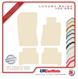 Mercedes E Class (W211) Sport 2002-2009 Beige Luxury Velour Tailored Car Mats HITECH