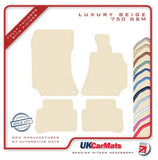 Mercedes CLS (W218) 2010-2018 Beige Luxury Velour Tailored Car Mats HITECH