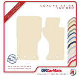 Mazda MX5 2015 onwards Beige Luxury Velour Tailored Car Mats HITECH