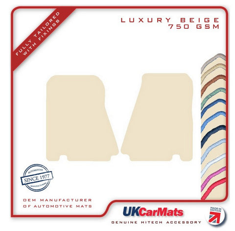 Mercedes 190SL (W121) 1955-1963 Beige Luxury Velour Tailored Car Mats HITECH