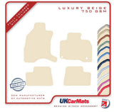 Mitsubishi iMiEV 2010-2014 Beige Luxury Velour Tailored Car Mats HITECH