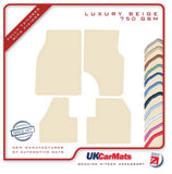 Nissan Sunny GTI-R  1993-1993 Beige Luxury Velour Tailored Car Mats HITECH