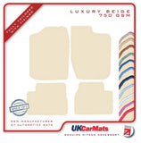 Nissan Figaro 1990-1992 Beige Luxury Velour Tailored Car Mats HITECH