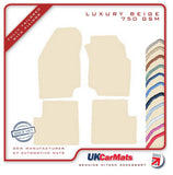 Nissan Almera 5 dr 1995-2000 Beige Luxury Velour Tailored Car Mats HITECH