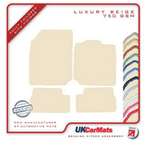Nissan Micra Mk3 2002-2008 Beige Luxury Velour Tailored Car Mats HITECH