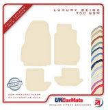 Nissan GT-R R35 (Skyline) 2009 onwards Beige Luxury Velour Tailored Car Mats HITECH