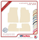Nissan 200SX S15 1999-2002 Beige Luxury Velour Tailored Car Mats HITECH