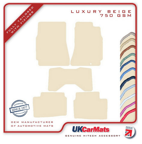 Nissan Skyline R33 GTST 1994-1998 Beige Luxury Velour Tailored Car Mats HITECH