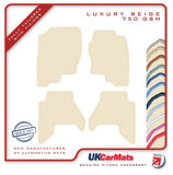 Nissan Pathfinder R51 5 Seater 2005-2012 Beige Luxury Velour Tailored Car Mats HITECH