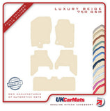 Nissan Pathfinder R52 7 Seater 2012-2021 Beige Luxury Velour Tailored Car Mats HITECH
