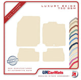 Nissan Micra Mk3 Facelift K12C (With Oem Fixing) 2008-2010 Beige Luxury Velour Tailored Car Mats HITECH