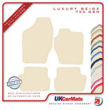 Peugeot 308 2007-2013 Beige Luxury Velour Tailored Car Mats HITECH