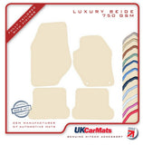 Peugeot 308 CC 2009 onwards Beige Luxury Velour Tailored Car Mats HITECH