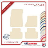 Porsche Macan 2014 onwards Beige Luxury Velour Tailored Car Mats HITECH