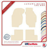 Rover 200/400 + Coupe 1990-1995 Beige Luxury Velour Tailored Car Mats HITECH