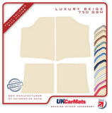 Renault 30 1985-1985 Beige Luxury Velour Tailored Car Mats HITECH