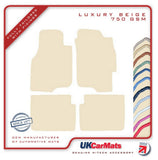 Rover 400 1995-2001 Beige Luxury Velour Tailored Car Mats HITECH