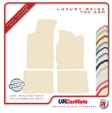 Renault Clio II 1998-2001 Beige Luxury Velour Tailored Car Mats HITECH