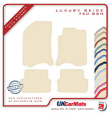 Renault Laguna 2001-2007 Beige Luxury Velour Tailored Car Mats HITECH