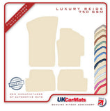 Renault Laguna 1998-2001 Beige Luxury Velour Tailored Car Mats HITECH