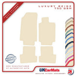 Renault Clio III 2006-2009 Beige Luxury Velour Tailored Car Mats HITECH