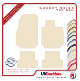 Renault Clio IV 2012-2019 Beige Luxury Velour Tailored Car Mats HITECH