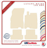 Renault Megane III 2008-2016 Beige Luxury Velour Tailored Car Mats HITECH