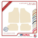 Seat Marbella / Terra 1988-1995 Beige Luxury Velour Tailored Car Mats HITECH
