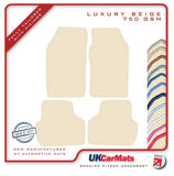 Saab 9000 1984-1997 Beige Luxury Velour Tailored Car Mats HITECH