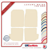 Suzuki Vitara SWB 1989-1999 Beige Luxury Velour Tailored Car Mats HITECH