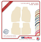 Suzuki Baleno  5dr 1996-2003 Beige Luxury Velour Tailored Car Mats HITECH