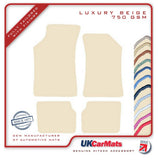 Skoda Felica 1996-2002 Beige Luxury Velour Tailored Car Mats HITECH
