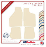 Saab 9/3 Hatchback 1998-2002 Beige Luxury Velour Tailored Car Mats HITECH