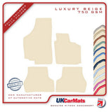 Seat Altea 2004-2015 Beige Luxury Velour Tailored Car Mats HITECH