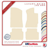 Subaru Forester 2003-2008 Beige Luxury Velour Tailored Car Mats HITECH
