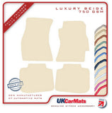 Subaru Outback 2009-2014 Beige Luxury Velour Tailored Car Mats HITECH