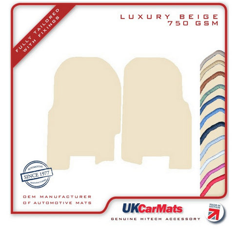 Ssangyong Korando 1997-1999 Beige Luxury Velour Tailored Car Mats HITECH