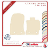 Subaru BRZ 2012 onwards Beige Luxury Velour Tailored Car Mats HITECH