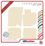 Suzuki SX4 S-Cross 2013-2021 Beige Luxury Velour Tailored Car Mats HITECH