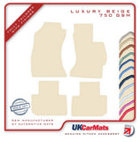 Subaru Forester 2014 onwards Beige Luxury Velour Tailored Car Mats HITECH