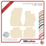 Subaru Impreza 4dr 2015 onwards Beige Luxury Velour Tailored Car Mats HITECH