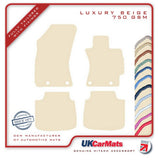 Subaru Outback 2015-2020 Beige Luxury Velour Tailored Car Mats HITECH