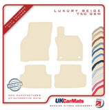 Seat Leon e-Hybrid 2021 onwards Beige Luxury Velour Tailored Car Mats HITECH