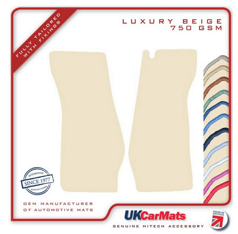 TVR 350I/400/450 1984-1991 Beige Luxury Velour Tailored Car Mats HITECH