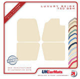 Triumph Herald / Vitesse 1959-1971 Beige Luxury Velour Tailored Car Mats HITECH