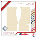 Toyota Celica 1975-1975 Beige Luxury Velour Tailored Car Mats HITECH